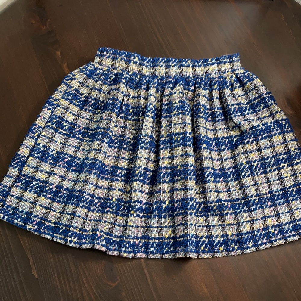Hommage from Los Angeles Tweed Like Skirt Size M